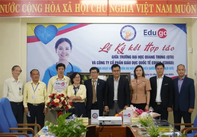 QTU hợp tác tư vấn du học với Edugo