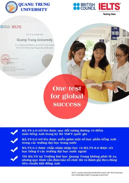 Cập nhật lịch thi IELTS chính thức năm 2021 1 Cập nhật lịch thi IELTS chính thức năm 2021