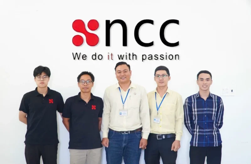 Khoa Khoa học máy tính và Công nghệ thông tin gặp gỡ làm việc với NCC Soft