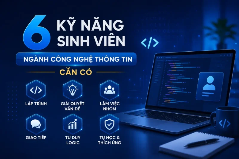 6 kỹ năng sinh viên ngành Công nghệ thông tin cần có