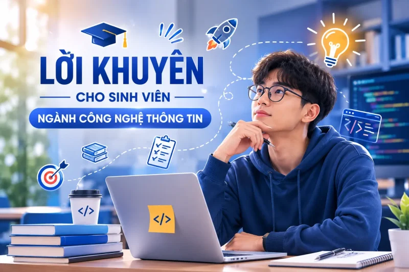 Lời khuyên cho sinh viên ngành Công nghệ thông tin