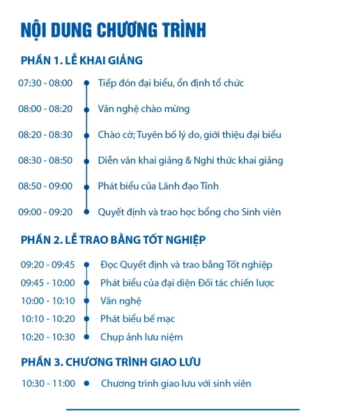 Lễ Khai giảng năm học 2024 – 2025