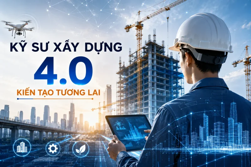 Kỹ sư xây dựng 4.0: Kiến tạo tương lai 1 Kỹ sư xây dựng 4.0: Kiến tạo tương lai