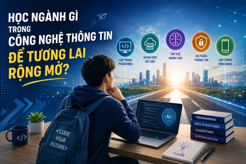 Nên học chuyên ngành nào của công nghệ thông tin