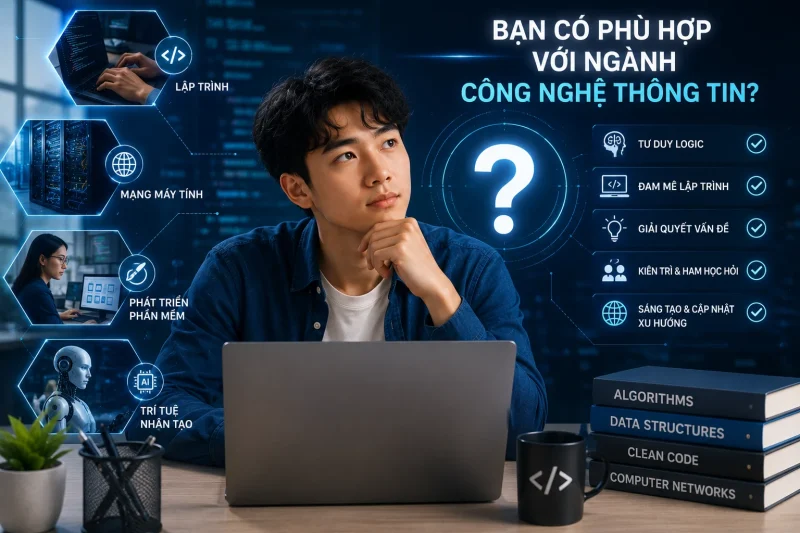 Bạn có phù hợp với ngành công nghệ thông tin