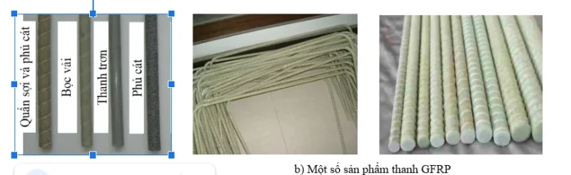 Vật liệu cốt thanh GFRP và phương pháp chế tạo