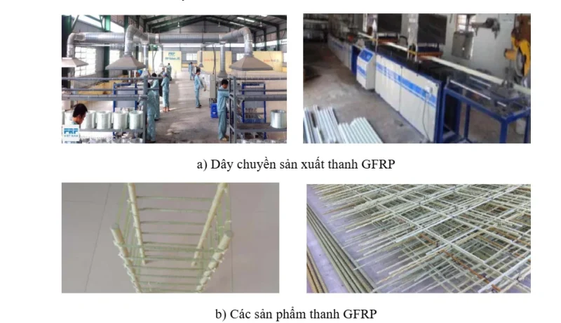 Vật liệu cốt thanh GFRP và phương pháp chế tạo