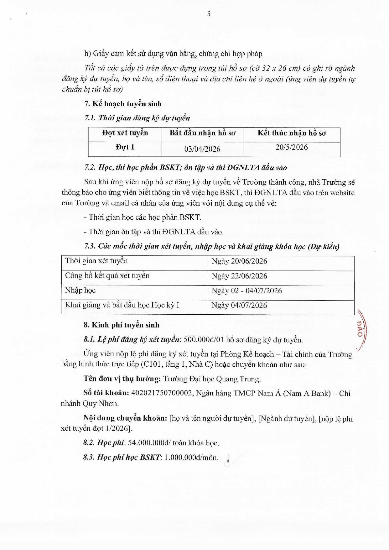 ThÔng BÁo TuyỂn Sinh Th.s Qtkd đã Ký Page 0005