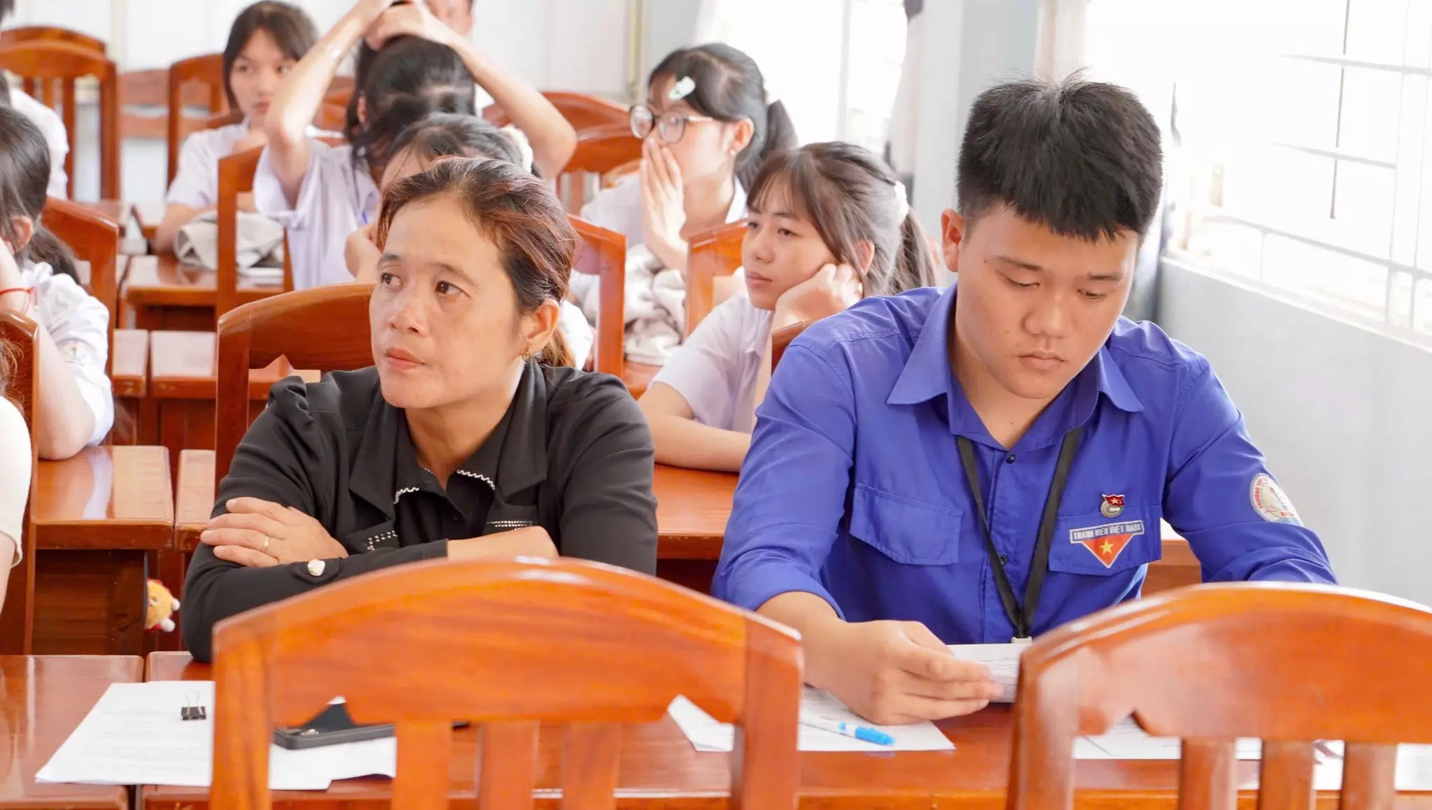 Hop Tac Tuyen Dung Qtu Nam A Bank Hoc Sinh Lop 12 5