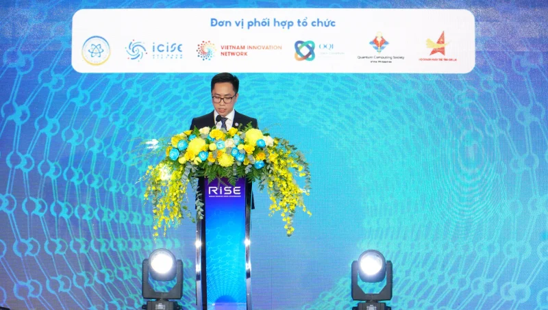 Trường Đại học Quang Trung Cùng OQI, Quandela và Nam A Bank hợp tác phát triển hệ sinh thái lượng tử 3 Ra mắt Trung tâm Giải mã Lượng tử Quang Trung