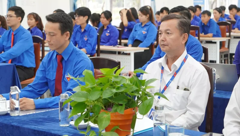 Đại hội Đại biểu Đoàn Trường Đại học Quang Trung lần thứ VII, nhiệm kỳ 2025 – 2027 thành công tốt đẹp 1 Đại hội Đoàn trường lần VII, nhiệm kỳ 2025 - 2027