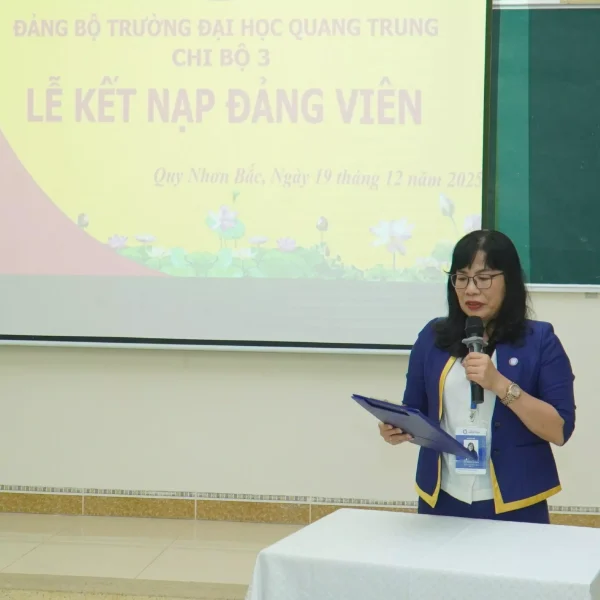 Bồi dưỡng lý tưởng, ươm mầm đội ngũ Đảng viên trẻ trong sinh viên 4 Kết nạp Đảng viên 19/12/2025