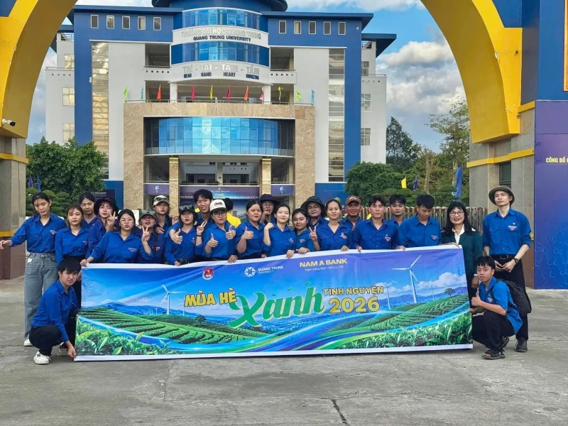 Mùa hè xanh 2026: Tuổi trẻ Quang Trung sẵn sàng vì cộng đồng 2 Mùa hè xanh 2026