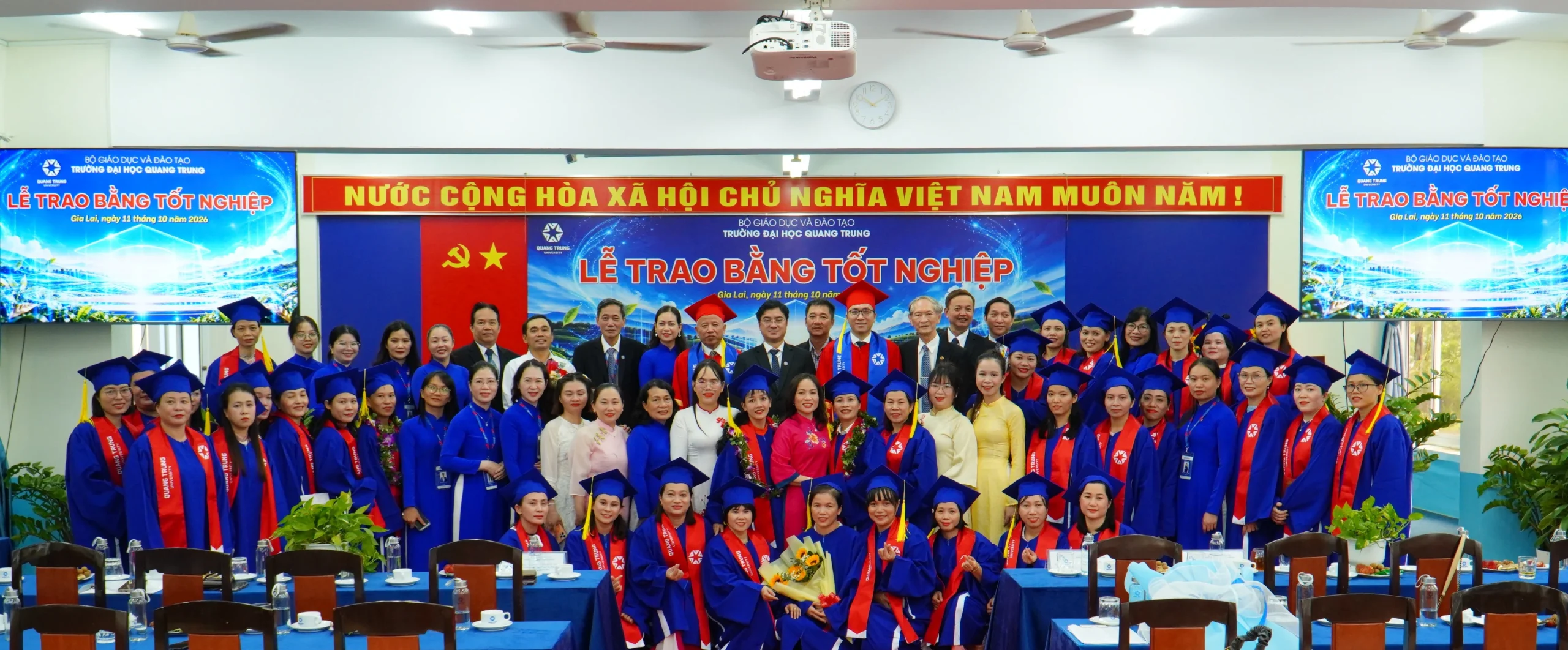 Lễ tốt nghiệp đợt tháng 10 năm 2026