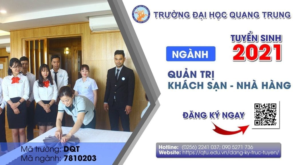 Thông tin tuyển sinh ngành Khách sạn - Nhà hàng năm 2021 3 23