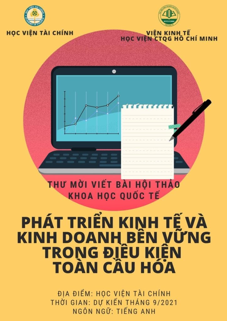 THƯ MỜI VIẾT BÀI HỘI THẢO QUỐC TẾ “Phát triển kinh tế và Kinh doanh bền vững trong điều kiện toàn cầu hóa”. (Lần thứ 4) 19 KINH DOANH BEN VUNG