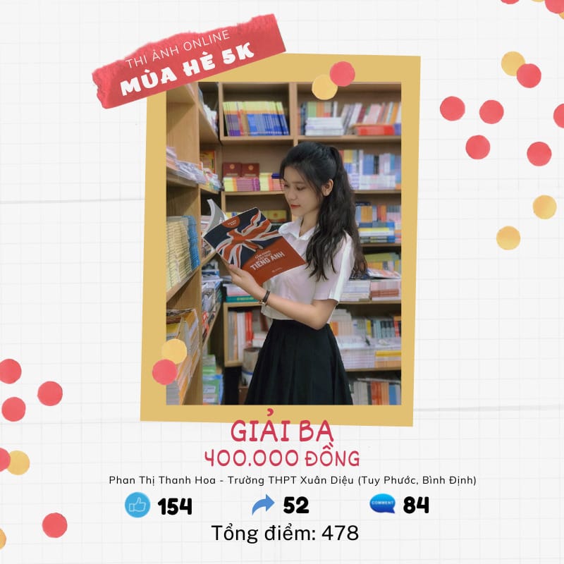 Trường ĐH Quang Trung công bố kết quả cuộc thi ảnh online "Mùa hè 5K" 3 1