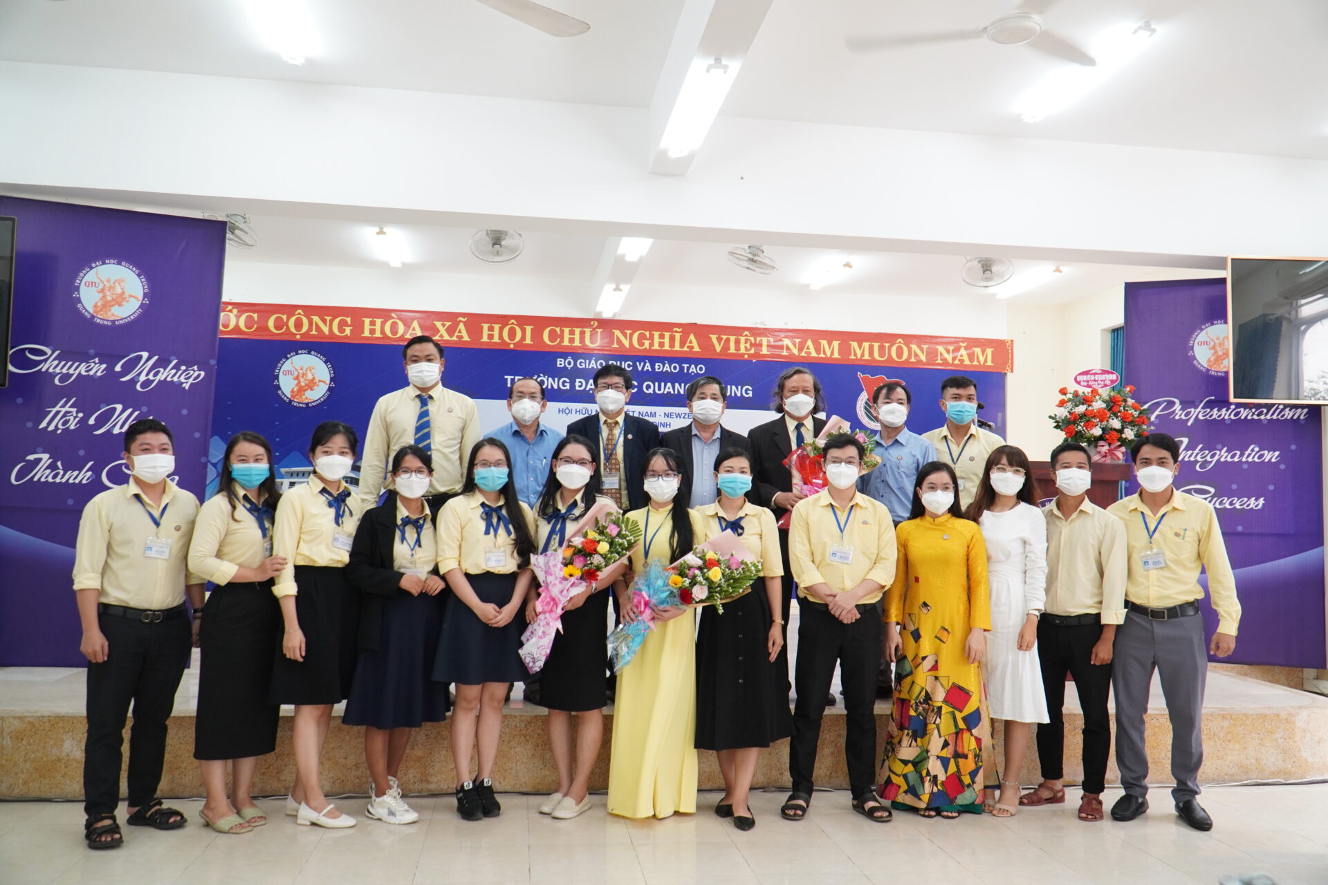 Trường Đại học Quang Trung tổ chức Đại hội Chi hội Hội hữu nghị Việt Nam-NewZealand lần thứ nhất nhiệm kỳ 2021-2023