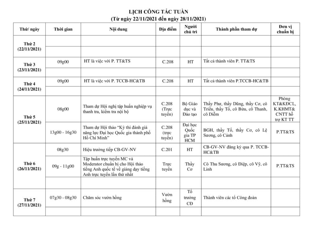 Lich cong tac tuan tu ngay 22.11.2021 den ngay 28.11.2021 1