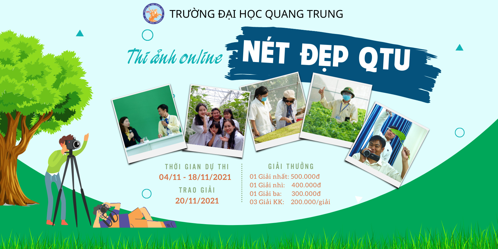 Cuộc thi ảnh online NÉT ĐẸP QTU - Đại học Quang Trung