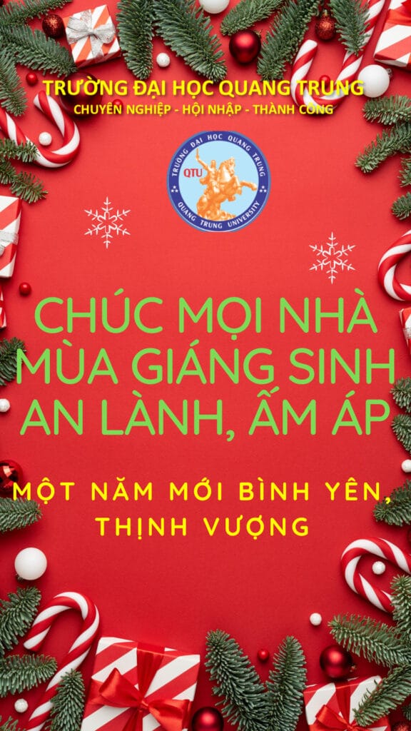 Red Merry Christmas and Happy New Year Instagram Story