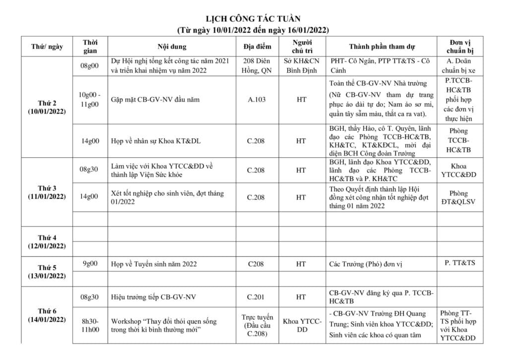 Lich cong tac tuan tu ngay 10.01.2022 den ngay 16.01.2022 3