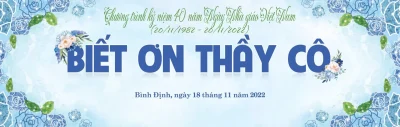 Tin tức - Sự kiện 177 Chương trình kỷ niệm 40 năm Ngày Nhà giáo Việt Nam “Biết ơn thầy cô”