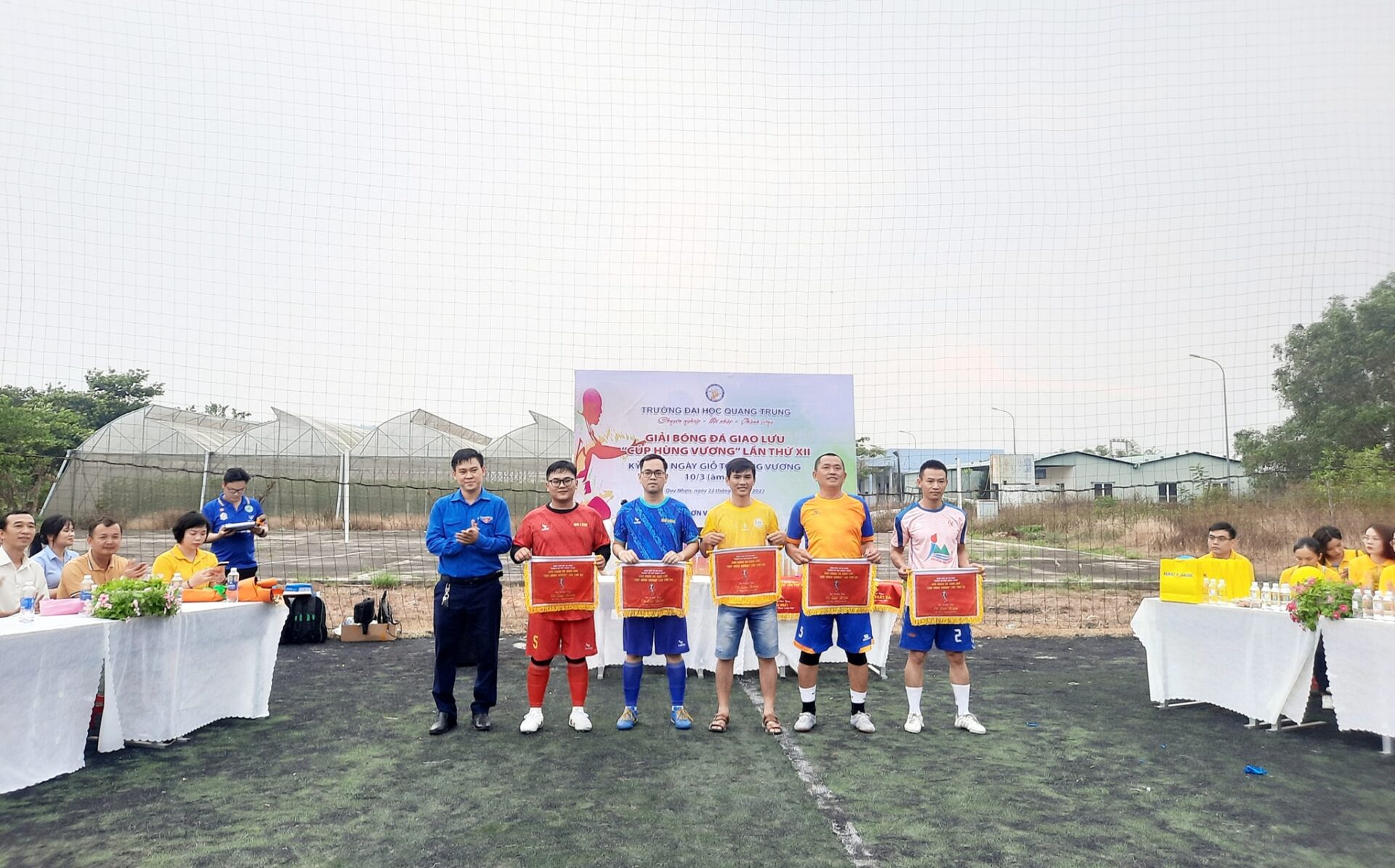 Khai mạc giải bóng đá giao lưu "Cúp Hùng Vương" lần thứ XII