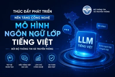 Thúc đẩy phát triển nền tảng công nghệ mô hình ngôn ngữ lớp tiếng Việt