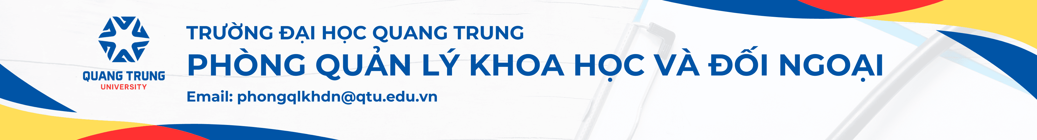 Phòng Quản lý Khoa học & Đối ngoại
