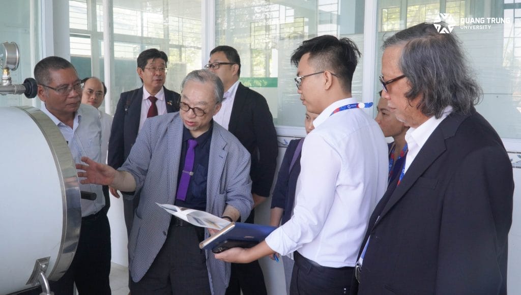 Trường Đại học Quang Trung tiếp đón và làm việc với các đối tác Nhật Bản 52 Doan Nhat tham va lam viec 20