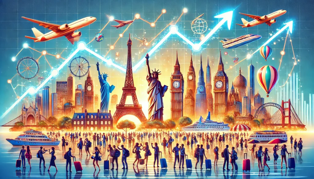 Mức lương ngành Quản trị Du Lịch và Lữ Hành 1 Su Tang Truong Cua Nganh Du Lich