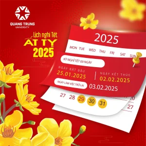 Tin tức - Sự kiện 171 Thông báo lịch nghỉ Tết Nguyên đán Ất tỵ 2025