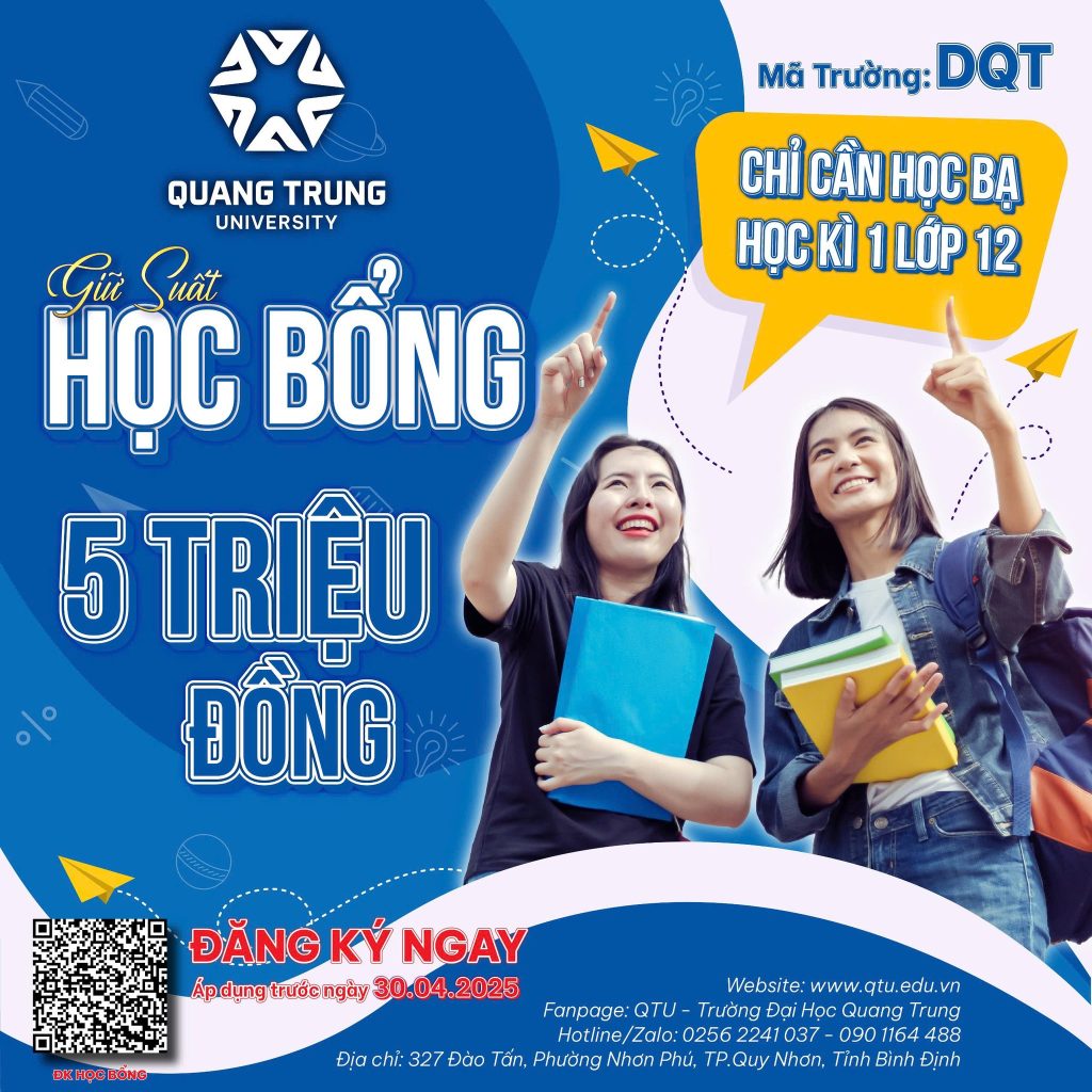 Khoa Kinh tế & Du lịch – QTU tuyển sinh năm 2025: Kiến tạo tri thức, định hình tương lai 39 Anh Hoc Bong