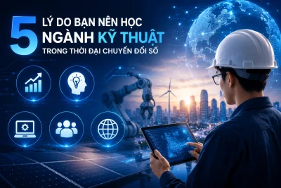 5 lý do bạn nên học ngành kỹ thuật trong thời đại chuyển đổi số