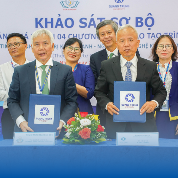 Trường Đại học Quang Trung tổ chức Khảo sát sơ bộ phục vụ đánh giá ngoài 04 chương trình đào tạo trình độ đại học 1 KhẢo SÁt SƠ BỘ 2025