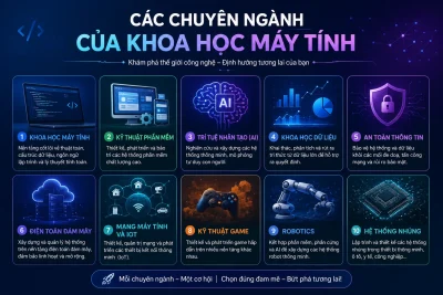 Các chuyên ngành của khoa học máy tính