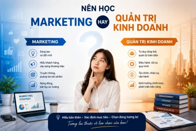Nên học Marketing hay Quản trị kinh doanh