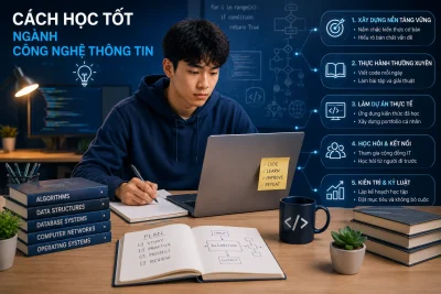 Cách học tốt ngành công nghệ thông tin