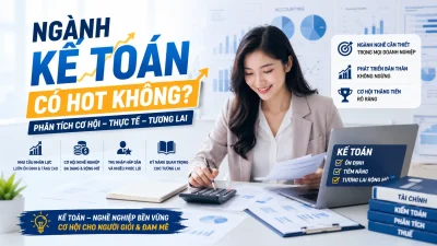 Ngành kế toán có gì hot