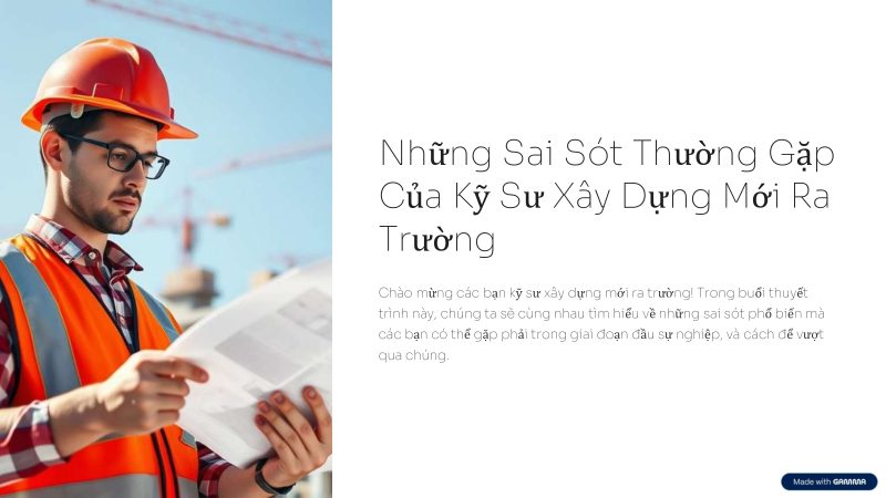 Những sai sót thường gặp của kỹ sư xây dựng mới ra trường 85 12. Nhung Sai Sot Thuong Gap Cua Ky Su Xay Dung Moi Ra Truong Page 0001