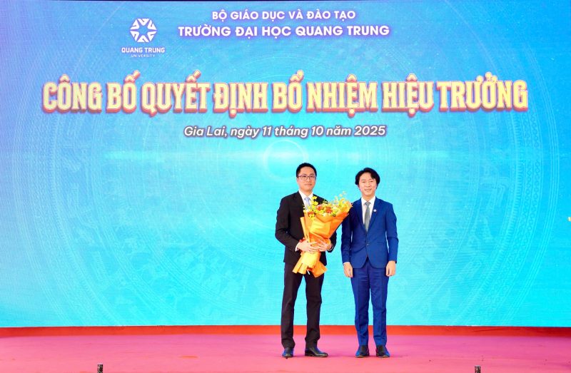 Ba cam kết của tân Hiệu trưởng Trường Đại học Quang Trung tại Lễ chào mừng năm học mới là gì? 50 1365eec088b505eb5ca4