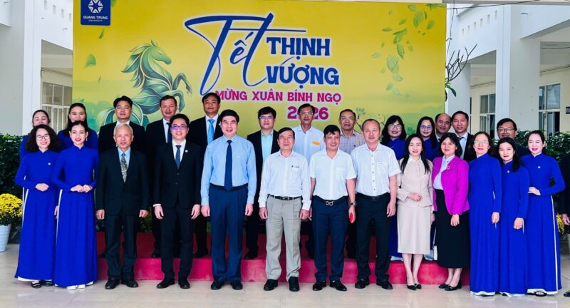 Lanh Dao Tinh Gia Lai Chuc Tet Truong Dai Hoc Quang Trung Xuan Binh Ngo 2026 Tap The