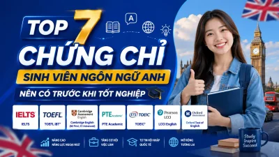 Tin tức - Sự kiện 30 Top 7 chứng chỉ sinh viên Ngôn ngữ Anh nên có trước khi tốt nghiệp