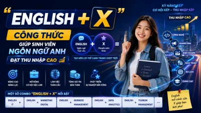 Tin tức - Sự kiện 31 “English + X”: Công thức giúp sinh viên Ngôn ngữ Anh đạt thu nhập cao