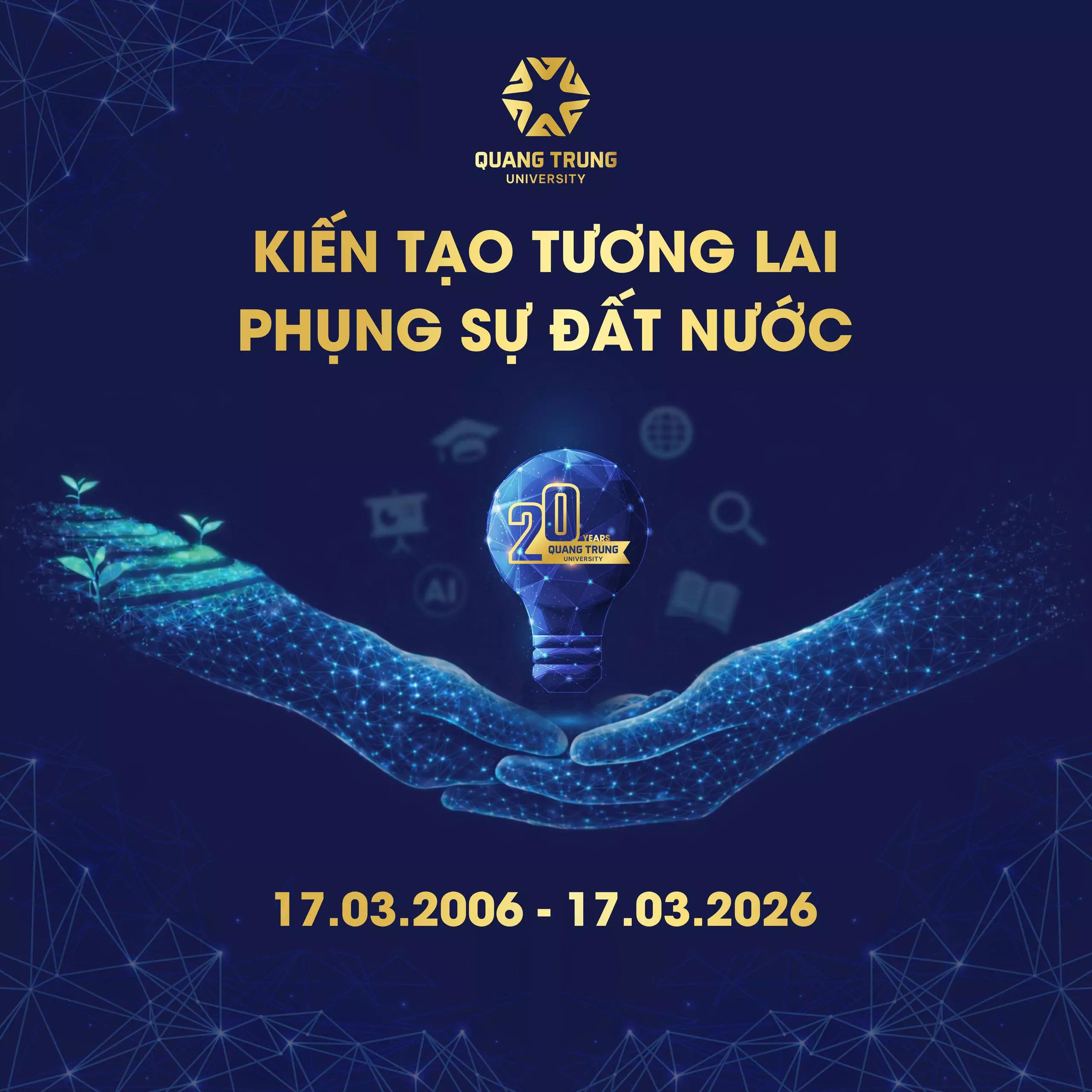 Trang chủ QTU 31 Lễ Kỷ niệm 20 năm thành lập Trường Đại học Quang Trung