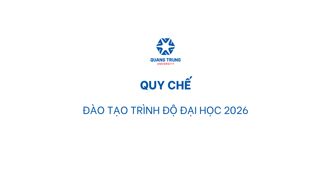 Quy Che Dao Tao Trinh Do Dai Hoc 2026 Quang Trung University