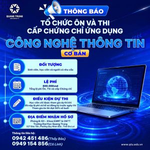 thi chung chi tin hoc co ban thang 6 nam 2026