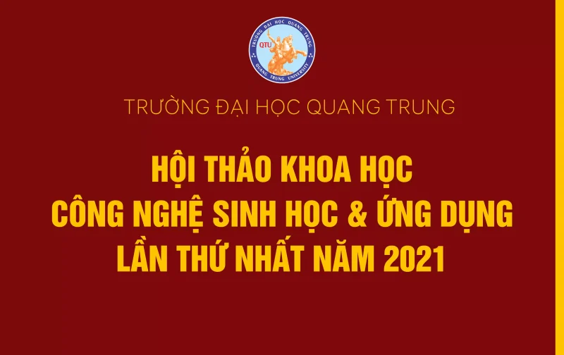 hoi thao khoa hoc ve cong nghe sinh hoc va ung dung lan 1 nam 2021
