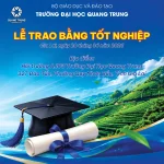 Lễ trao bằng tốt nghiệp đợt tháng 5/2026